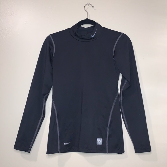 nike pro turtleneck